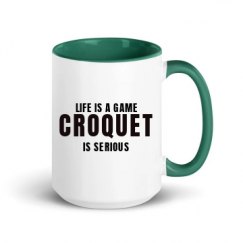 15oz Ceramic Mug with Color Inside