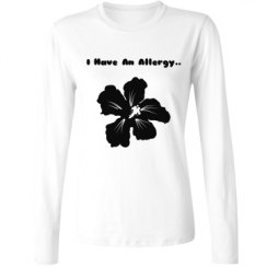 Ladies Relaxed Fit Basic Long Sleeve Tee