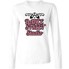 Ladies Relaxed Fit Basic Long Sleeve Tee