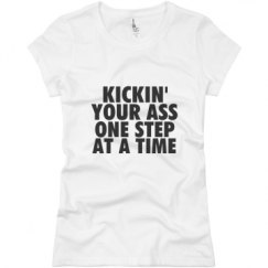 Ladies Slim Fit Basic Promo Jersey Tee