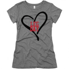 Ladies Slim Fit Super Soft Triblend Tee