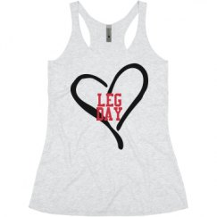 Ladies Slim Fit Super Soft Racerback Triblend Tank