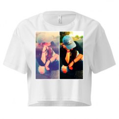 Ladies Festival Cali Crop Top Tee