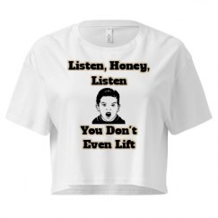 Ladies Festival Cali Crop Top Tee