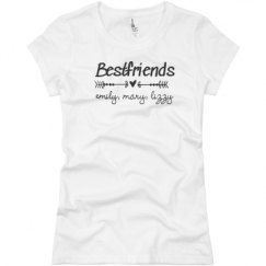 Ladies Slim Fit Basic Promo Jersey Tee