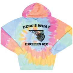 Unisex Tie-Dye Fleece Hoodie