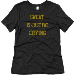 Ladies Relaxed Fit Super Soft Triblend Tee