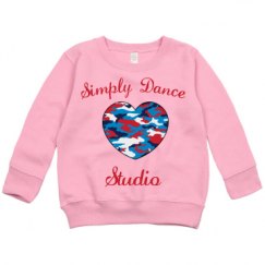Toddler Crewneck Basic Promo Sweatshirt