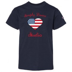 Youth Champion Short Sleeve Tagless Tee