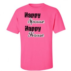 Unisex Ultra Cotton Safety Neon Crewneck Tee