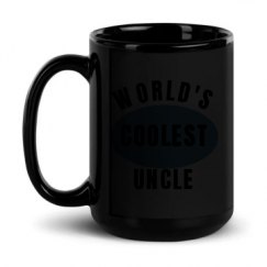 15oz Black Glossy Mug
