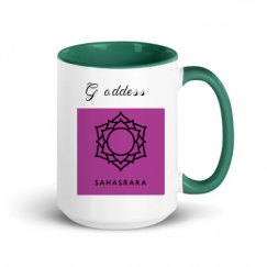 15oz Ceramic Mug with Color Inside