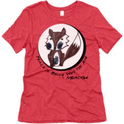 Ladies Relaxed Fit Super Soft Triblend Tee