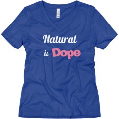 Ladies Relaxed Fit V-Neck Tee