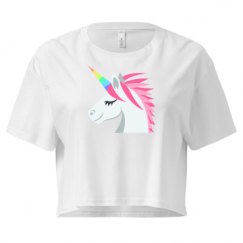 Ladies Festival Cali Crop Top Tee