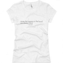Ladies Slim Fit Basic Promo Jersey Tee