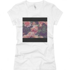 Ladies Slim Fit Basic Promo Jersey Tee