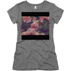 Ladies Slim Fit Super Soft Triblend Tee