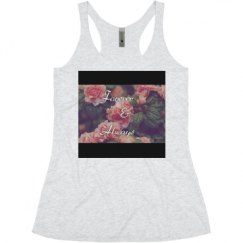 Ladies Slim Fit Super Soft Racerback Triblend Tank