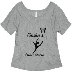 Ladies Flowy Slouchy Tee