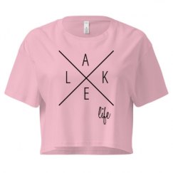 Ladies Festival Cali Crop Top Tee