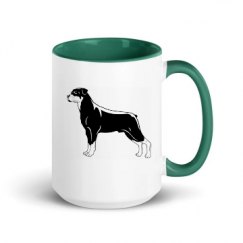 15oz Ceramic Mug with Color Inside