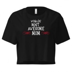 Ladies Festival Cali Crop Top Tee