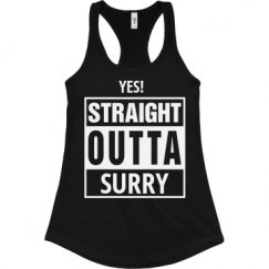 Ladies Slim Fit Racerback Tank Top