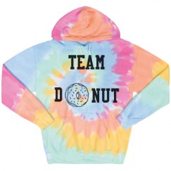 Unisex Tie-Dye Fleece Hoodie