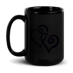 15oz Black Glossy Mug