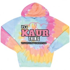 Unisex Tie-Dye Fleece Hoodie