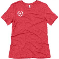 Ladies Relaxed Fit Super Soft Triblend Tee