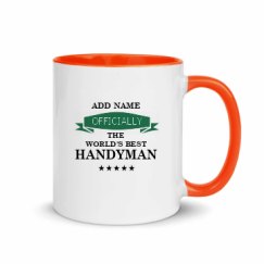 11oz Ceramic Mug with Color Inside