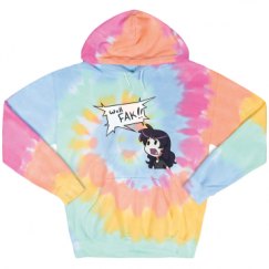 Unisex Tie-Dye Fleece Hoodie
