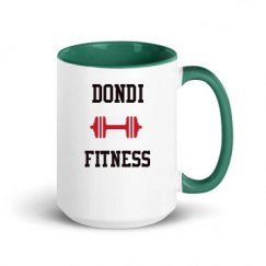 15oz Ceramic Mug with Color Inside