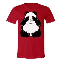 Unisex V-Neck Jersey Tee