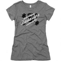 Ladies Slim Fit Super Soft Triblend Tee