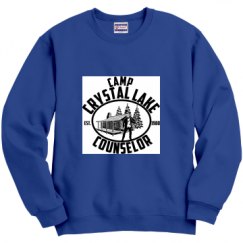 Unisex Film and Foil Crewneck Sweatshirt