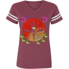 Ladies Relaxed Fit Vintage Sports Tee