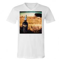 Unisex V-Neck Jersey Tee