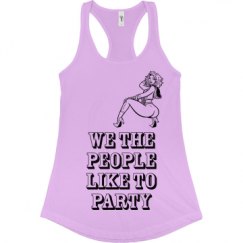 Ladies Slim Fit Racerback Tank Top