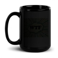 15oz Black Glossy Mug