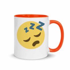 11oz Ceramic Mug with Color Inside