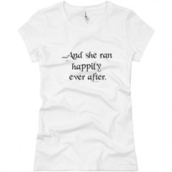 Ladies Slim Fit Basic Promo Jersey Tee