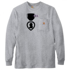 Unisex Carhartt Pocket Long Sleeve Tee