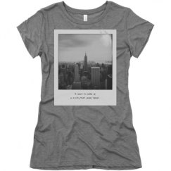 Ladies Slim Fit Super Soft Triblend Tee