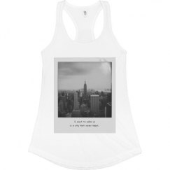 Ladies Slim Fit Racerback Tank Top