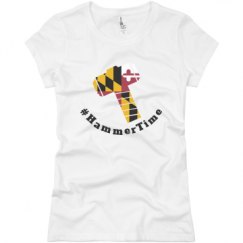 Ladies Slim Fit Basic Promo Jersey Tee