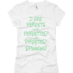 Ladies Slim Fit Basic Promo Jersey Tee