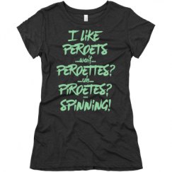 Ladies Slim Fit Super Soft Triblend Tee